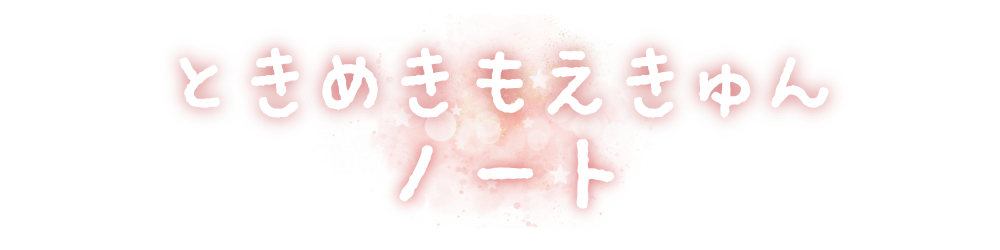 ときめきもえきゅんノート